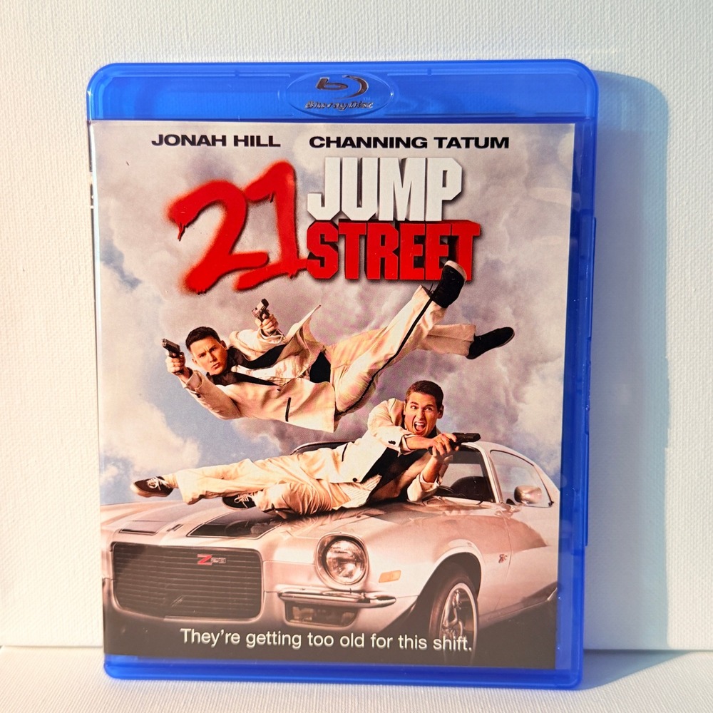 21 Jump Street Blu-ray Movie Jonah Hill Channing Tatum Action Comedy 2012